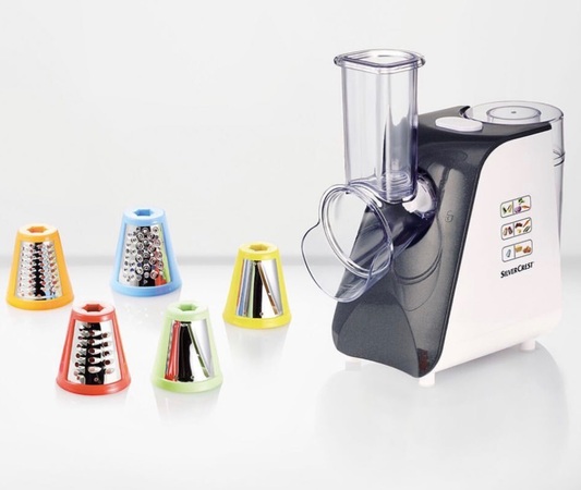 رنده برقی و سالاد ساز 5تیغه سیلورکرست‌