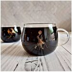 لیوان پیرکس خمره ای