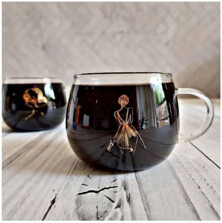 لیوان پیرکس خمره ای