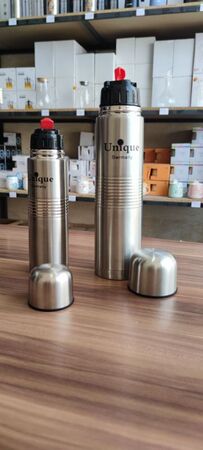 فلاسک یونیک 1 لیتر کاوردار فلاسک خط دار یونیک