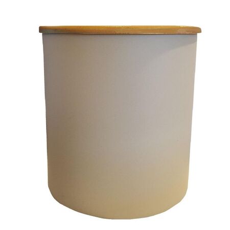 گلدان استوانه فلزی قطر و ارتفاع 16